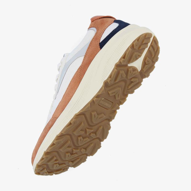 DUSK RUNNER M - KNIT/SUEDE - OFF WHITE/BROWN